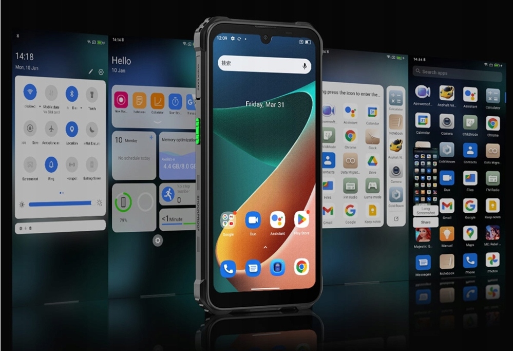 Smartfon Blackview BV5300Pro 4+64GB 6,1" Android12 Typ Smartfon