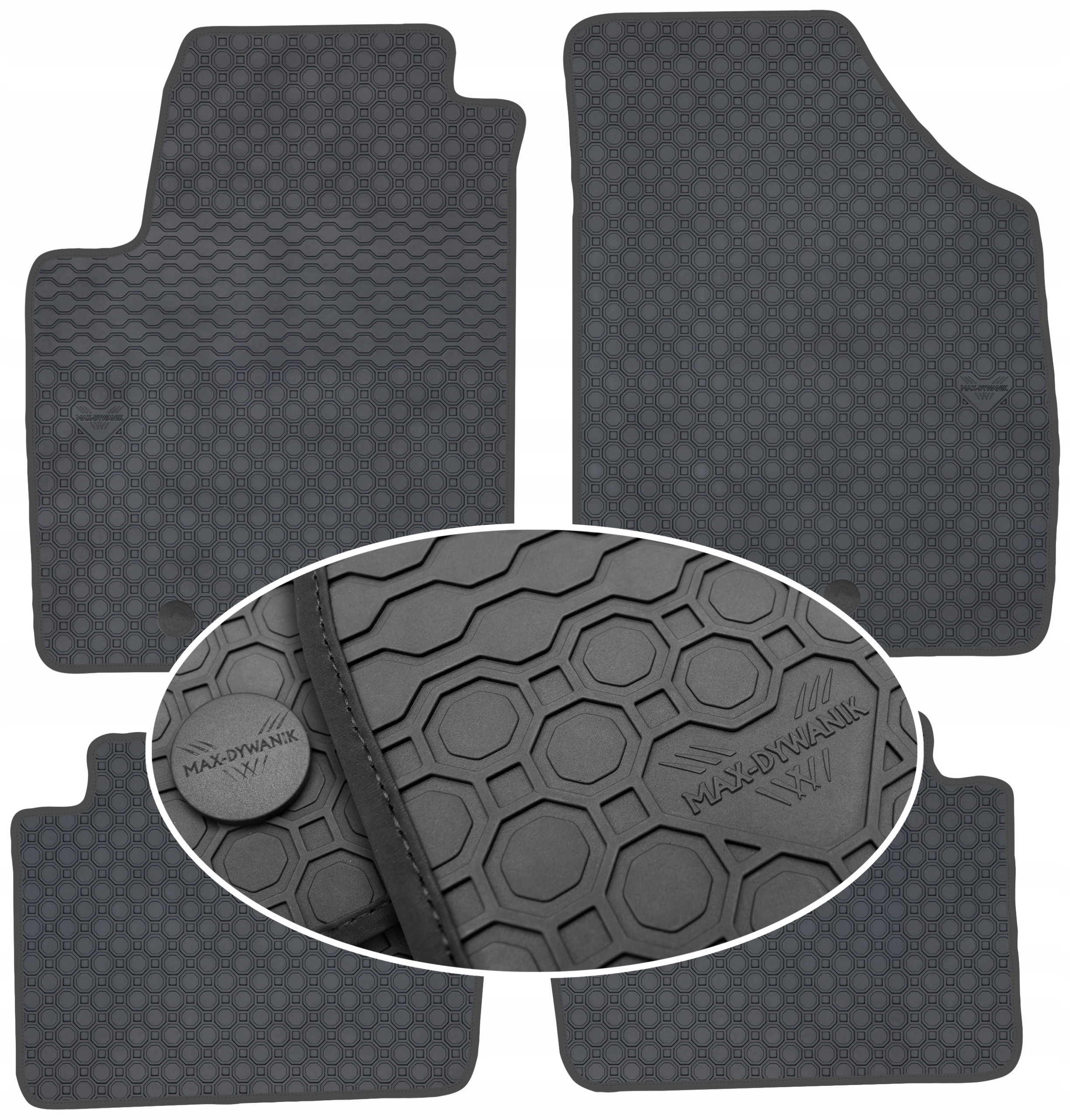 Hyundai i10 I 2008-2013 Koberce Čierne