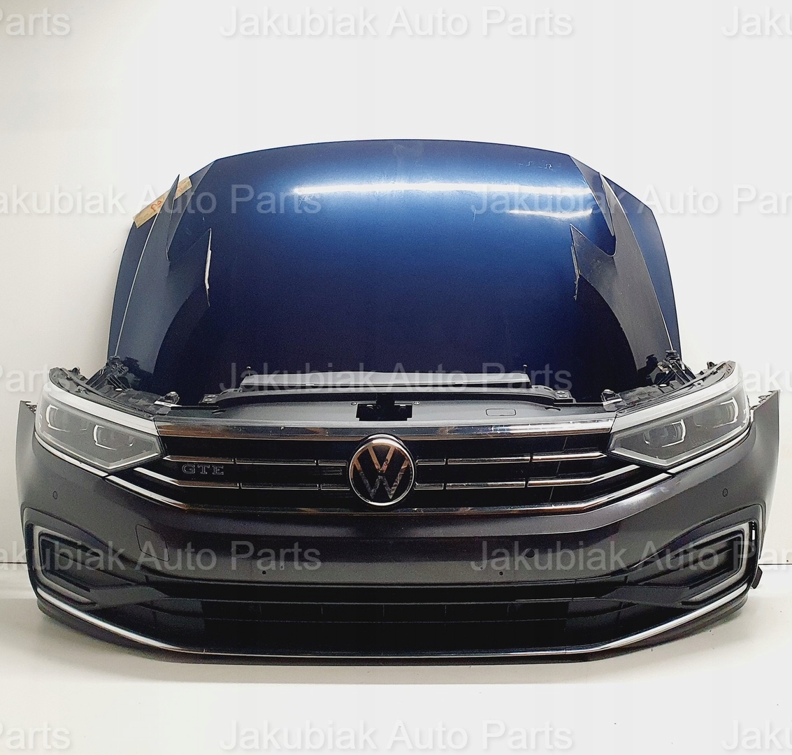 VW PASSAT B8 LIFT 3G0 GTE MASKA ZDERZAK BŁOTNIK LAMPA KOMPLETNY PRZÓD PAS