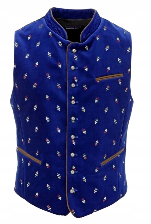 Stockerpoint Tradiční Bavorská Atlasová Vesta Calzado-royale vel.