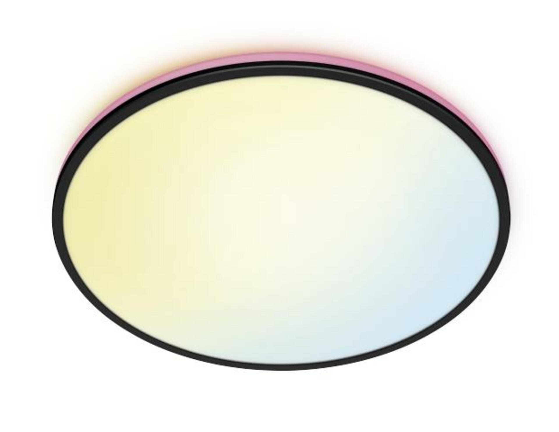 WiZ Rune prisadené Led svietidlo 21W 2100lm 2700-6500K Rgb IP20 40cm, čierne