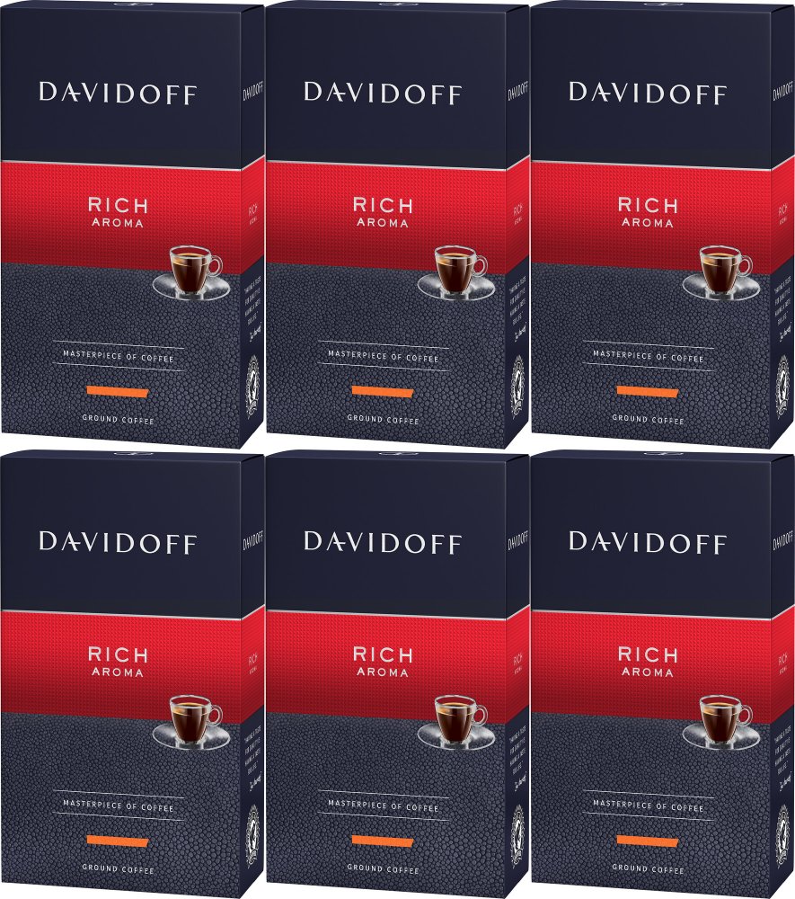 Kawa mielona Davidoff Rich Aroma, 250g x6