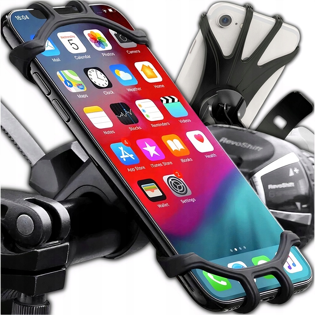 UCHWYT ROWEROWY NA TELEFON GPS ROWER MOTOCYKL GSM DO TELEFONU SMARTFONU