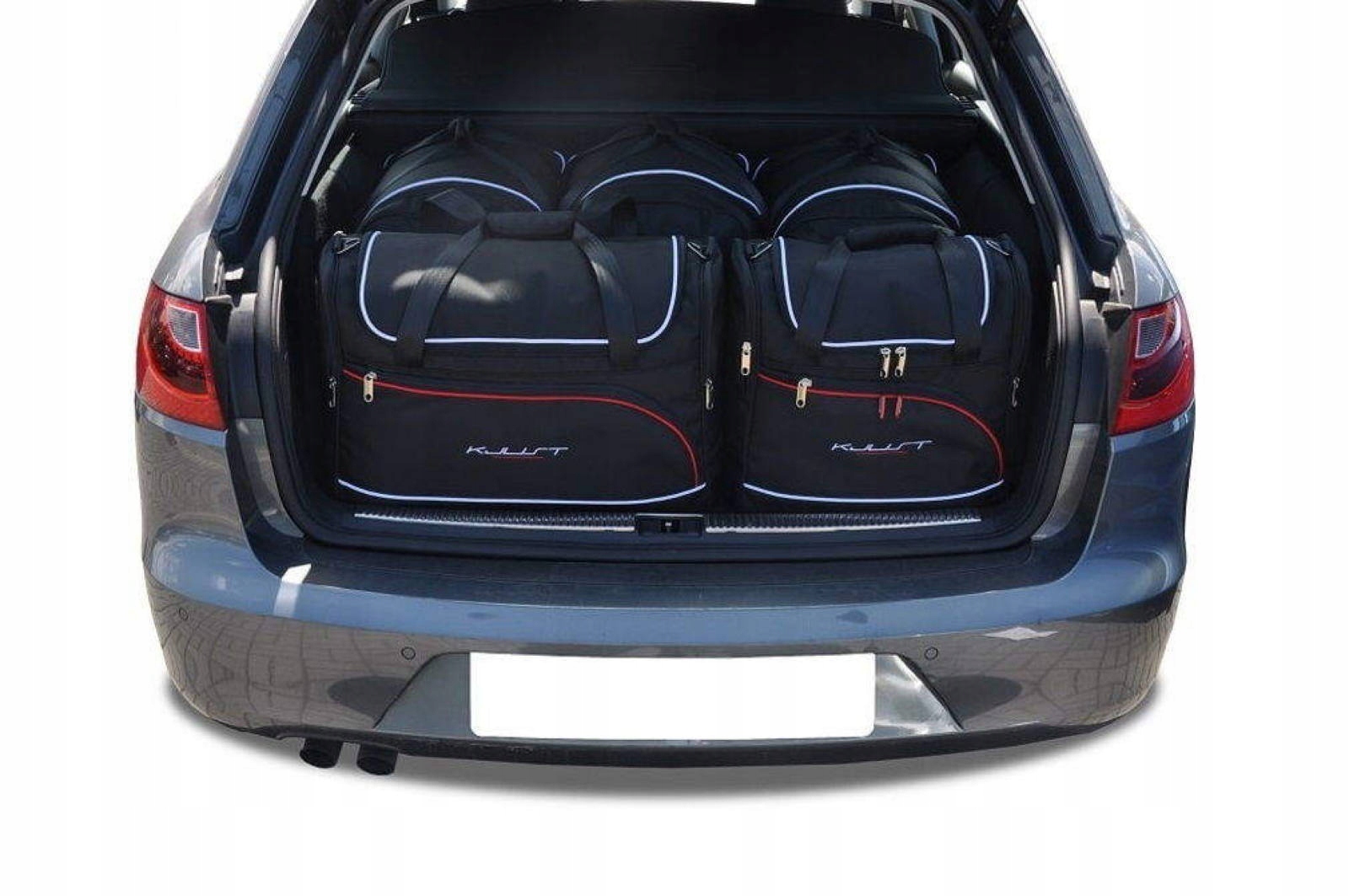 J&j Automotive Sada 5ks cestovných tašiek Aero pre Seat Exeo St 2009-2013