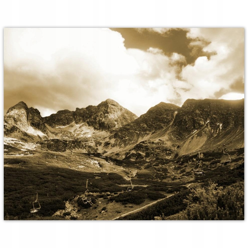 

Plakat 50x40 Tatry Polskie góry Widok