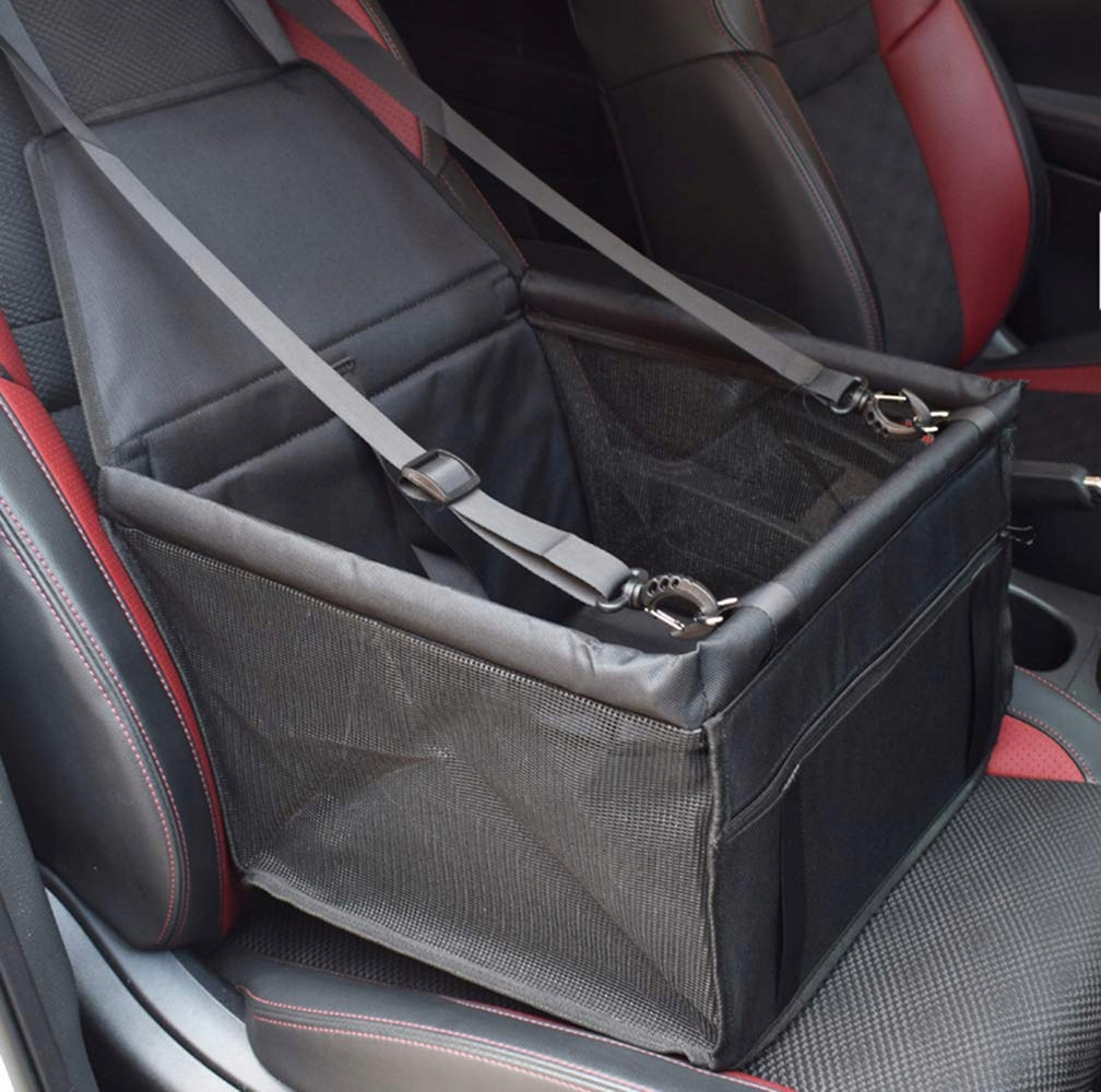 Levně Guoyi Voděodolná Automobilová pro zvířata Cestovní taška Černá