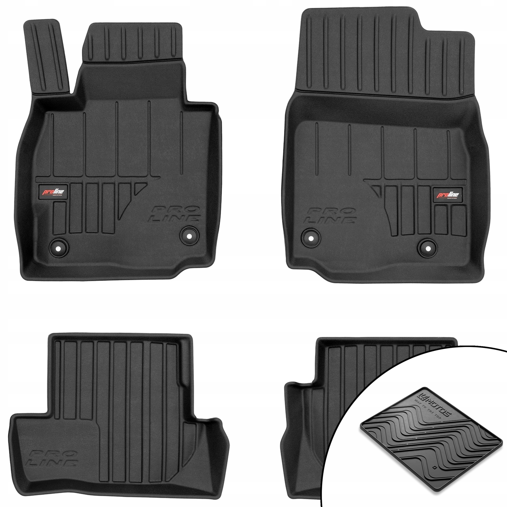 3D gumové rohože Mazda MX-30 od roku 2020 rohož zdarma