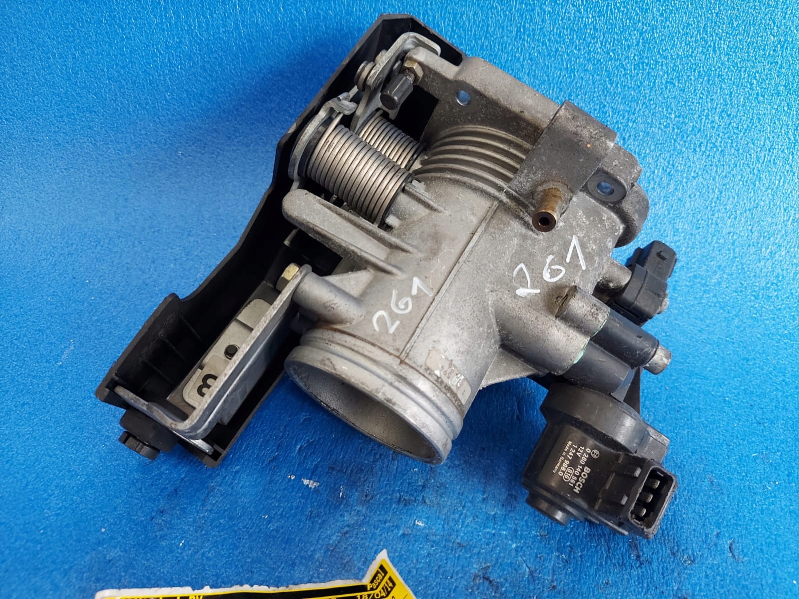 Vanne boitier papillon BMW E36 1.6 B 0280140561