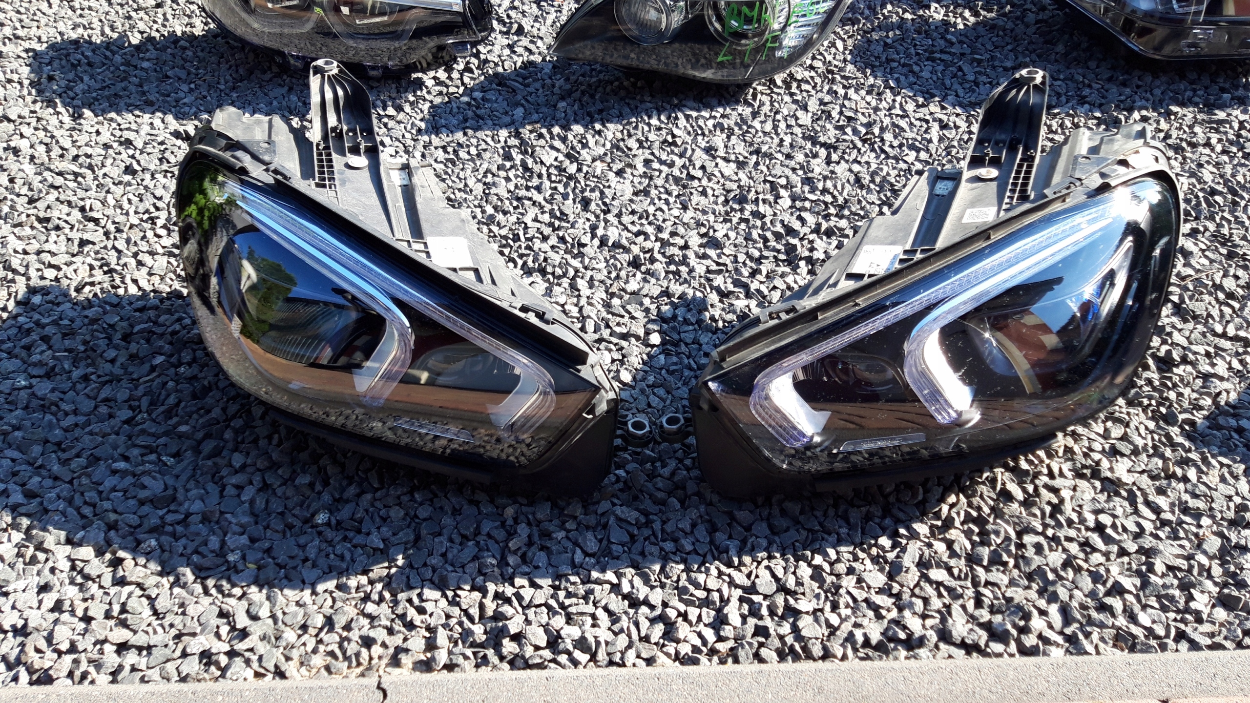 mercedes w167 gle multibeam komplet demontaż igła