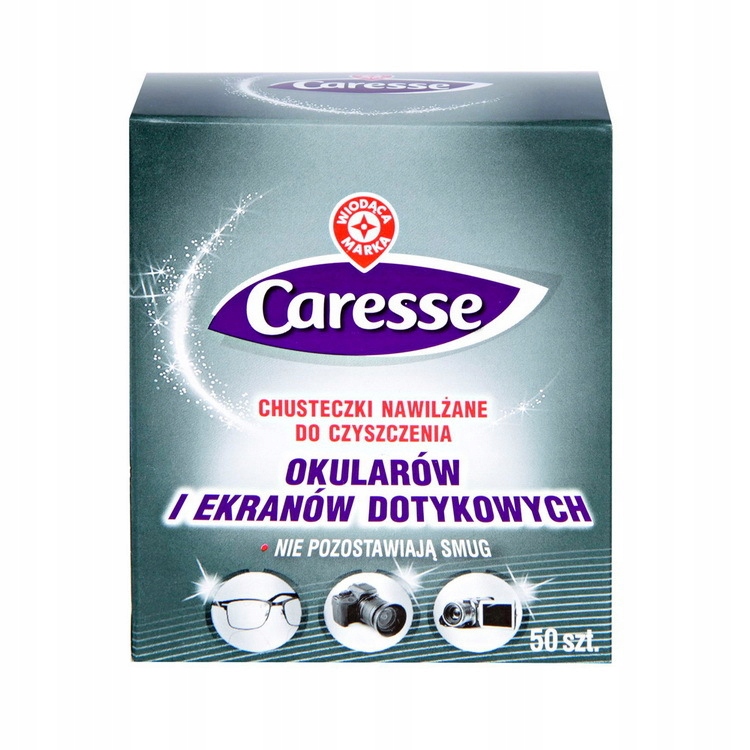 

Chusteczki do czyszczenia okularów 50szt Mw