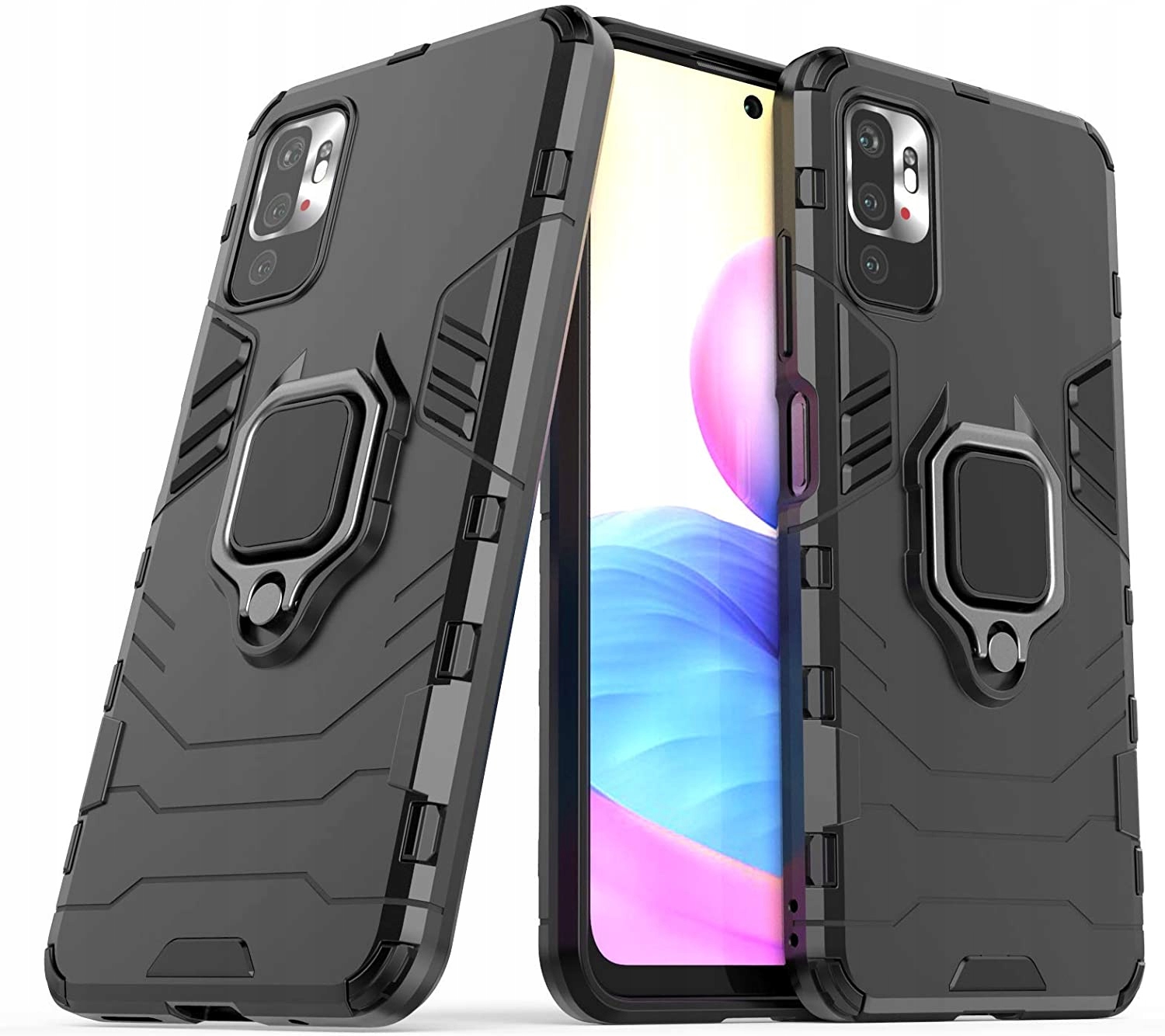 

Etui Pancerne Do Xiaomi Redmi Note 10 5G Szkło