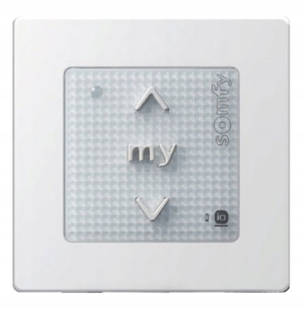 Pilot Somfy Smoove Origin io z ramką Pure