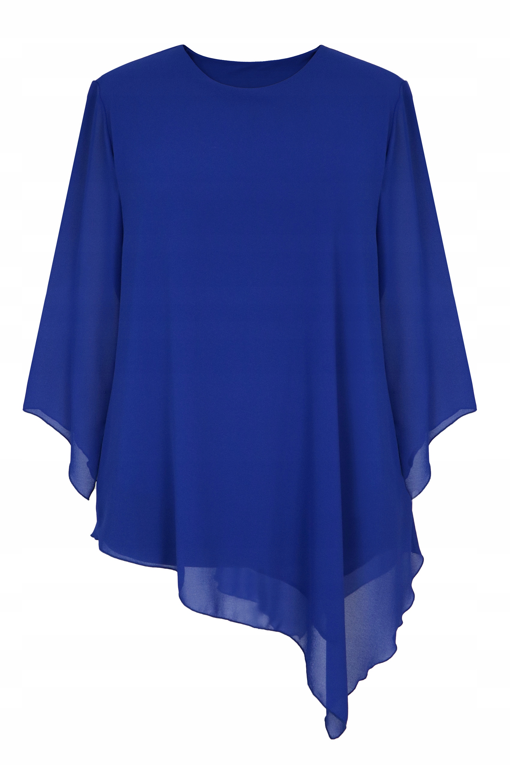 

bluzka Tunika wesele szafir XL 46 48