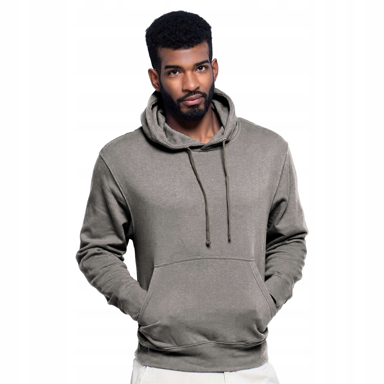 

Bluza dresowa męska z kapturem JHK275 Ciepła 3XL