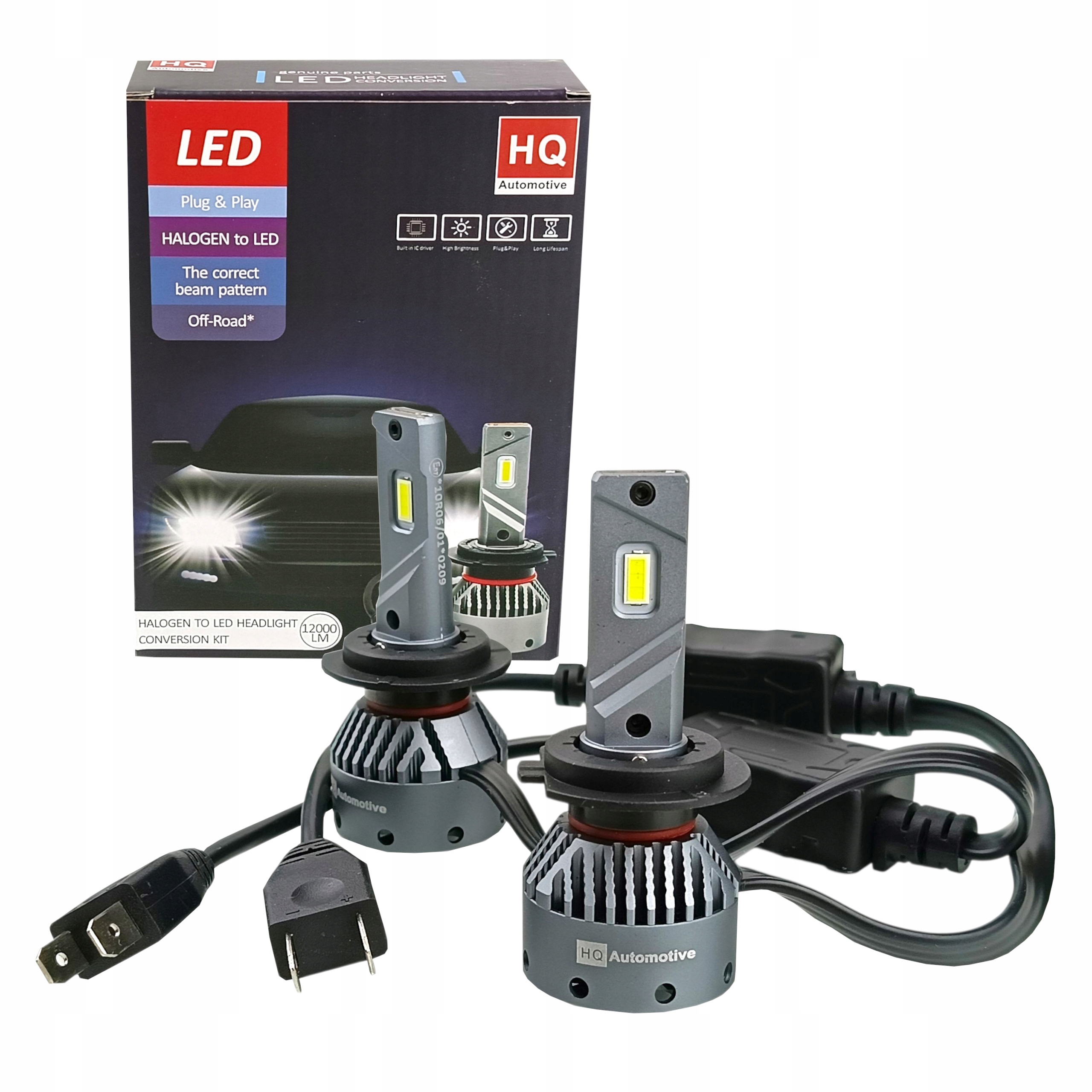 H7 Led Mini S18 Žárovky Hq Automotive e-Vision 12/24V 6000K Canbus Silné