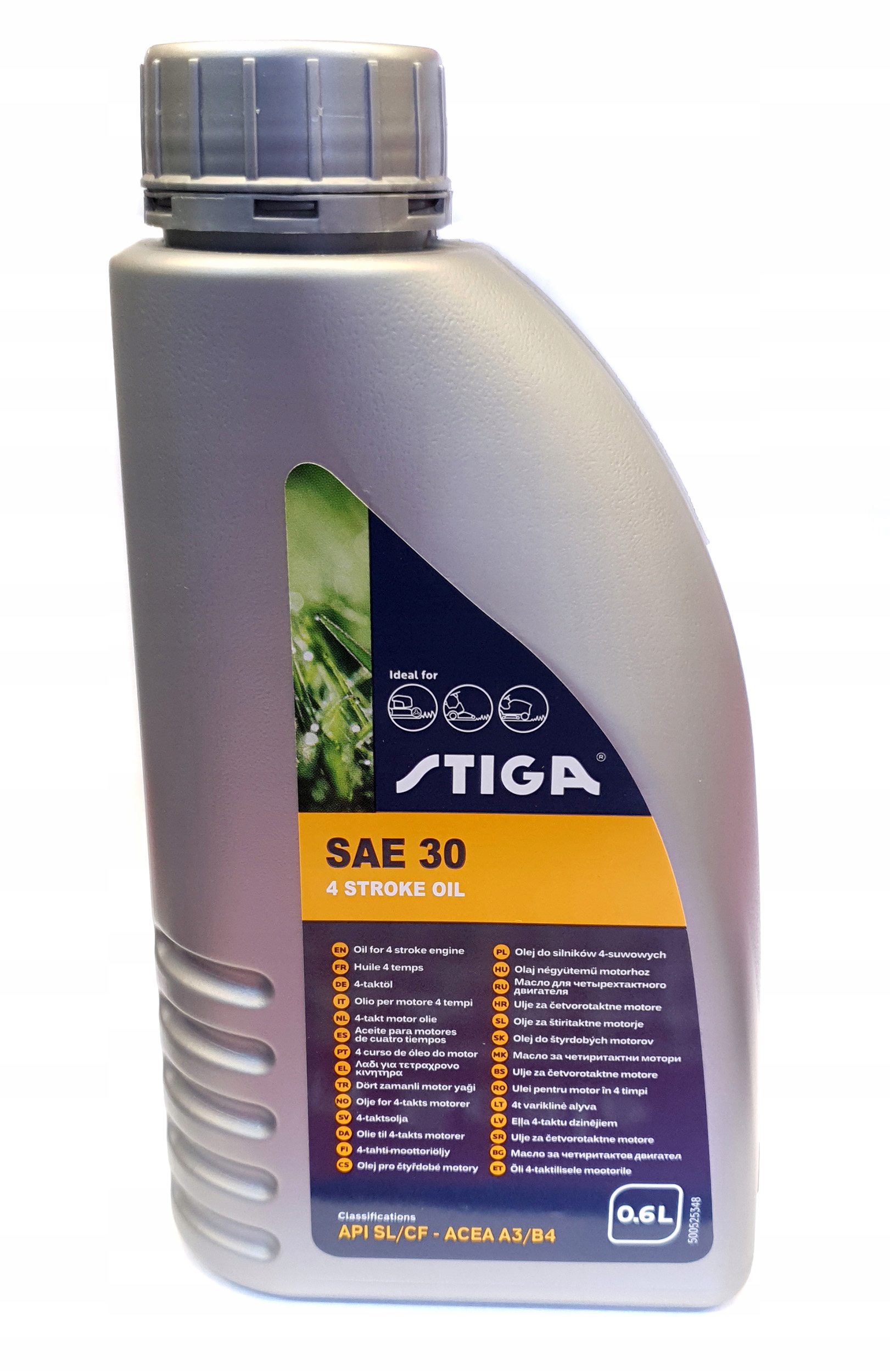 

Olej do kosiarki Stiga SAE30 0,6L
