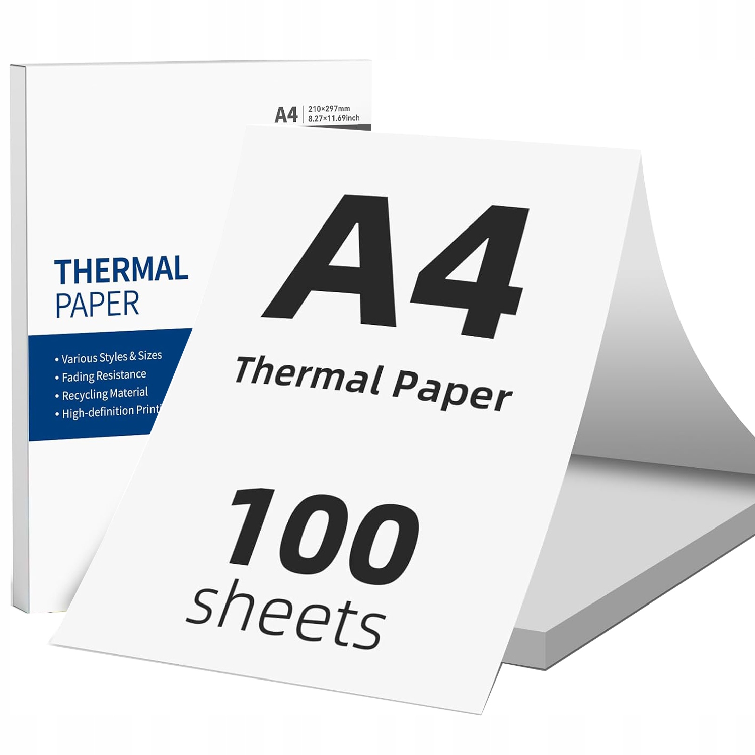 Papier termiczny A4 100 arkuszy do przenośnej drukarki M08F M831 M832 PJ