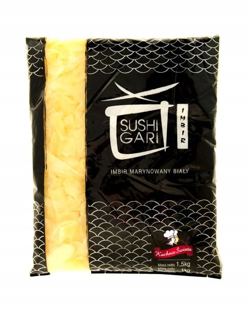 

Imbir Marynowany 1kg biały idealny do sushi