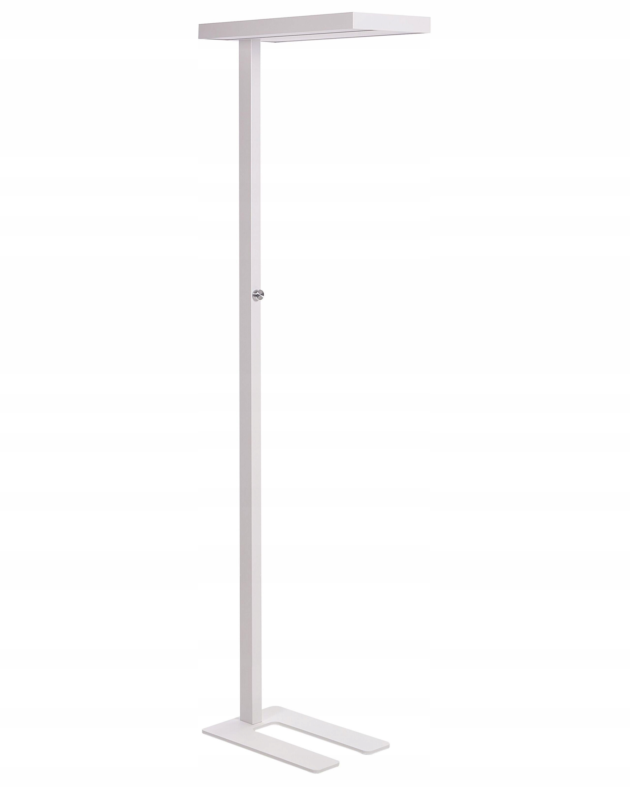Lampa podłogowa Led ze ściemniaczem biała