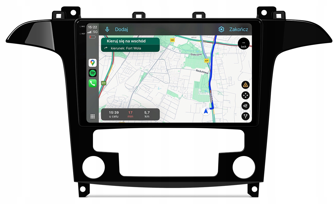 Ford S-max Galaxy Rádio Navigace Android TS20 12GB/256GB UIS7870 2K