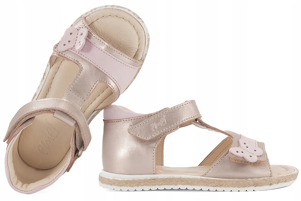 

Emel E2637-8 Sandałki Dziewczęce Sandały złote 25