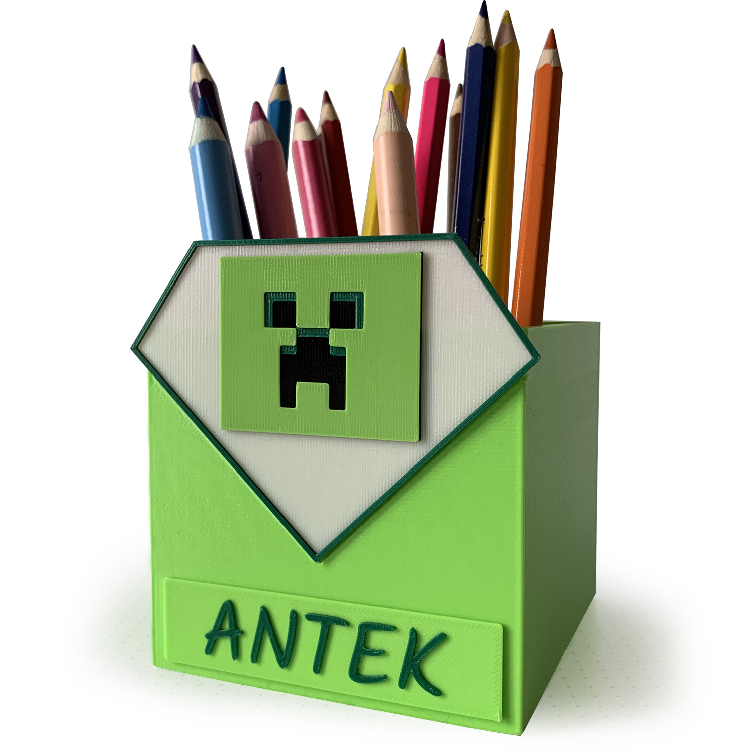 

Organizer kredki Imię Creeper minecraft