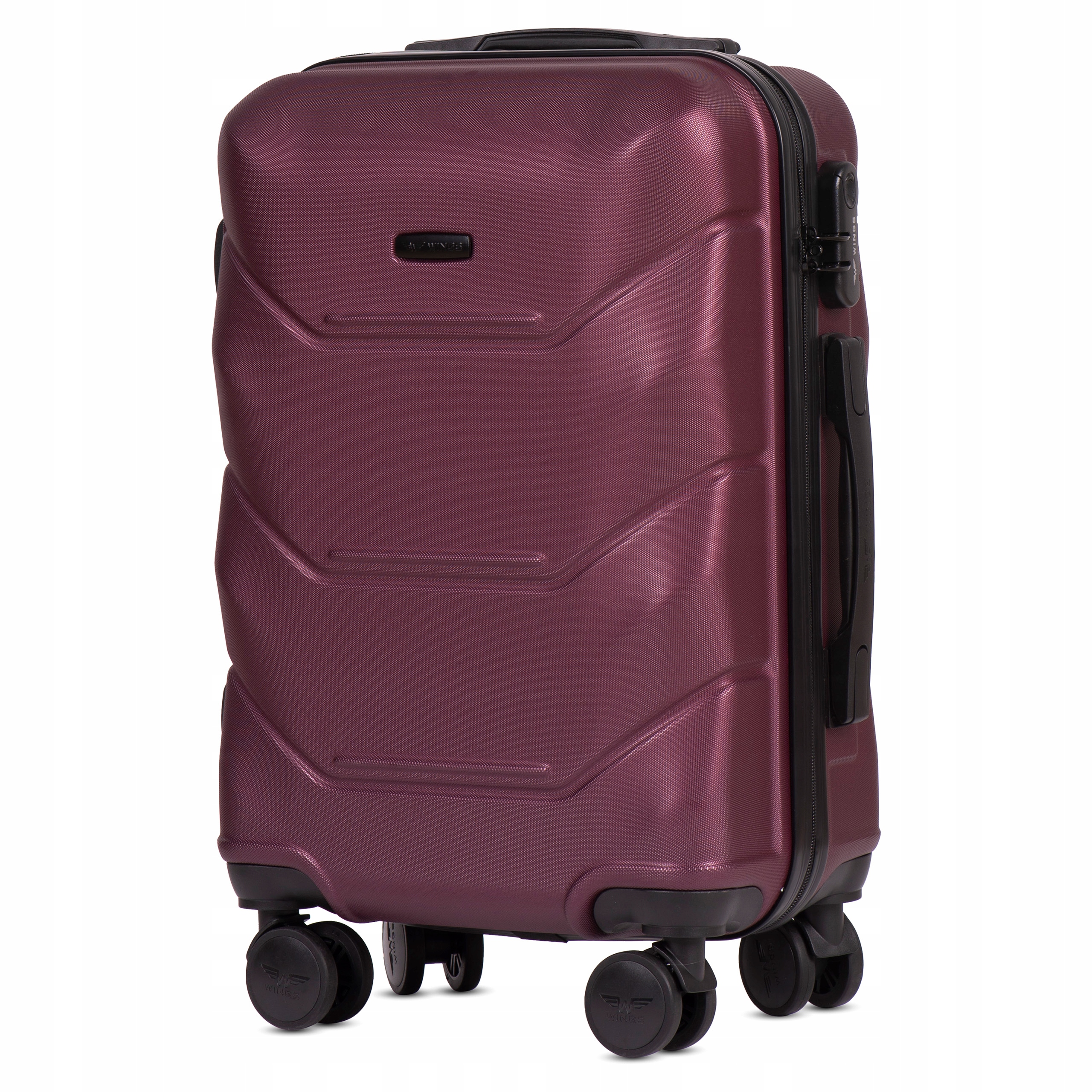 Walizka Kabinowa S Na Bagaż Podręczny 38L Wings 147 2.0 148 Burgundowy