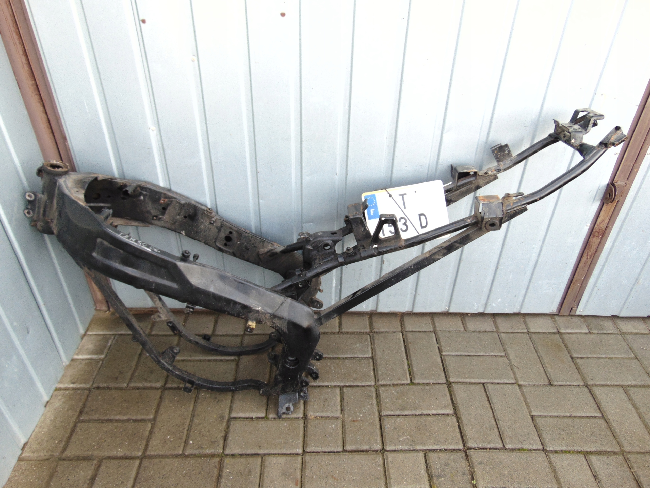 Yamaha TZR 50 рамка документи 06R.