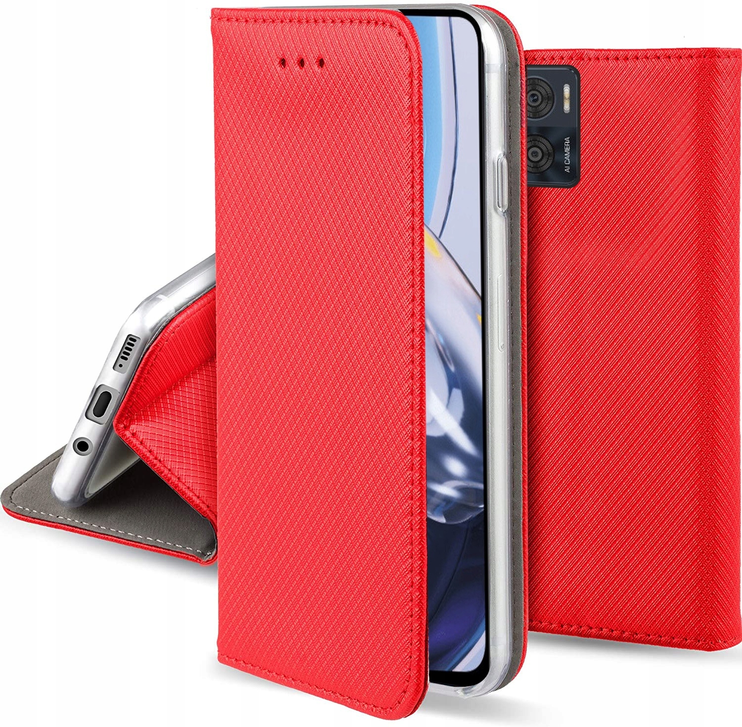

Etui S-magnet Szkło do Moto E22 Moto E22i