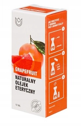 

Olejek eteryczny grejpfrutowy (z grejpfruta) 12ml