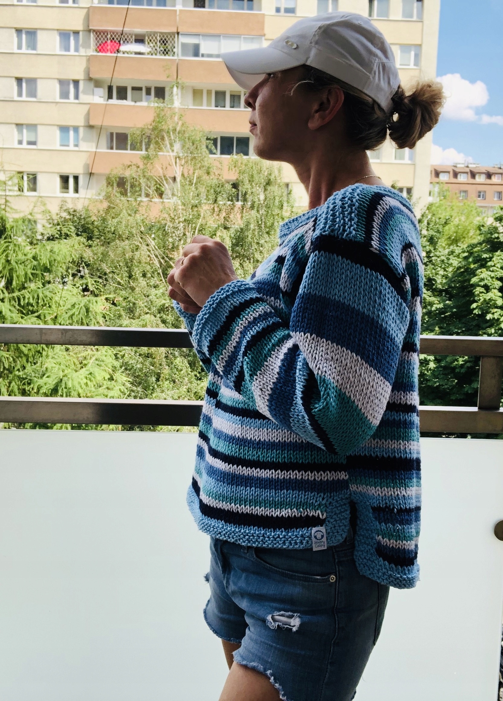 Svetr Blue Sky