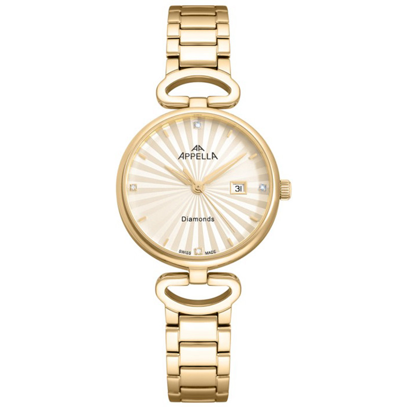 Dámské hodinky Appella L50008.1191DQ zlaté