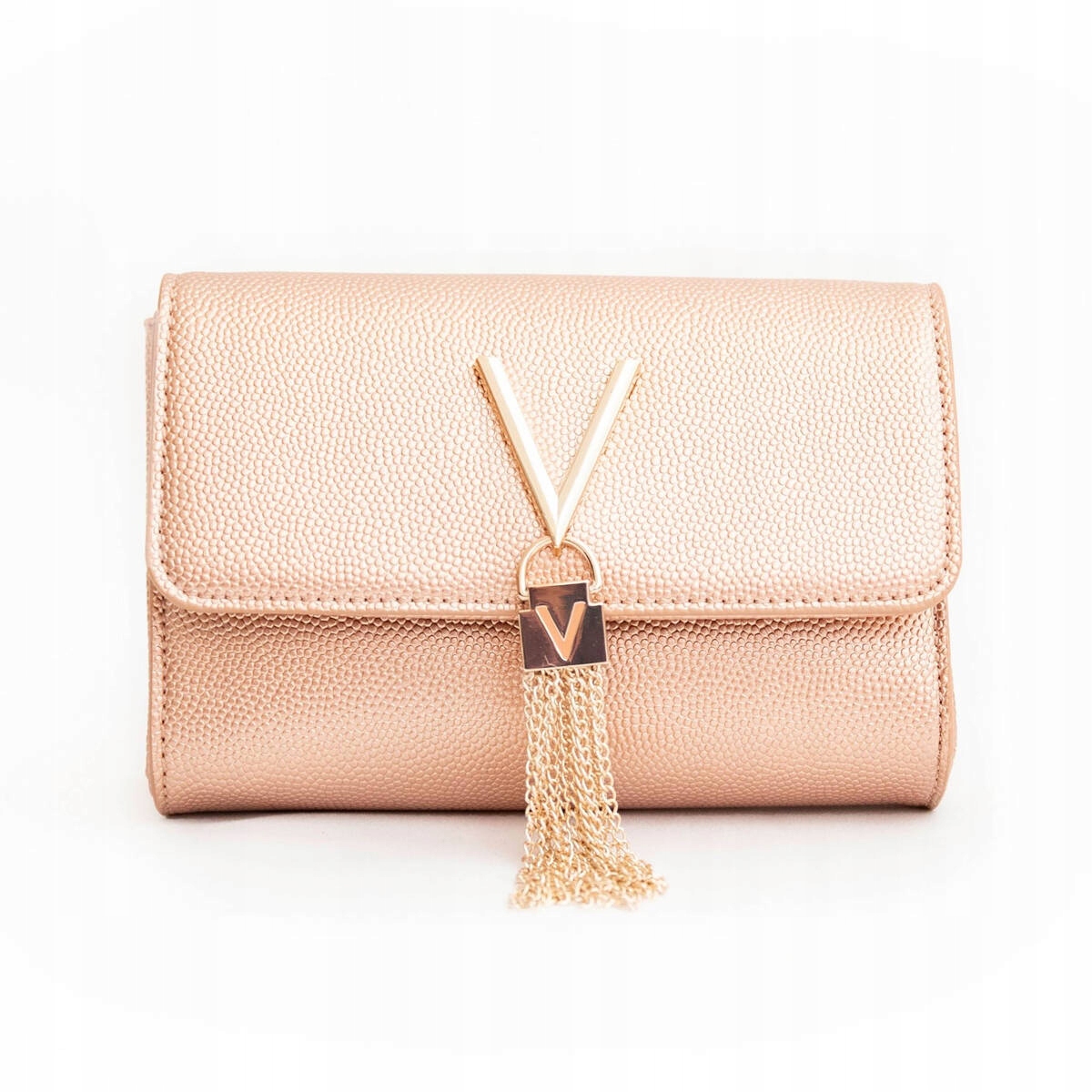 Dámská Kabelka Valentino By Mario Divina VBS1R403G Zlatá Eko Kůže