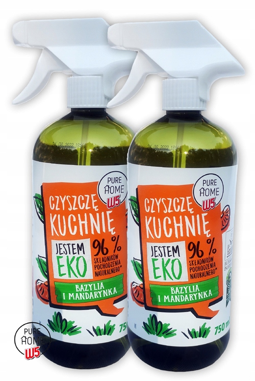 

Płyn Do Czyszczenia Kuchni W5 Pure Home 2x750ml