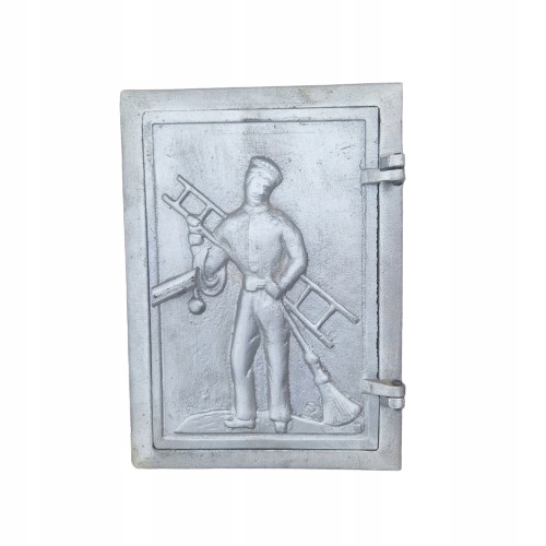 DRZWICZKI KOMINOWE ALUMINIOWE WYCZYSTKA Z WKŁADEM REWIZYJNE 27,5X20 POLSKIE Typ Obudowy kominkowe