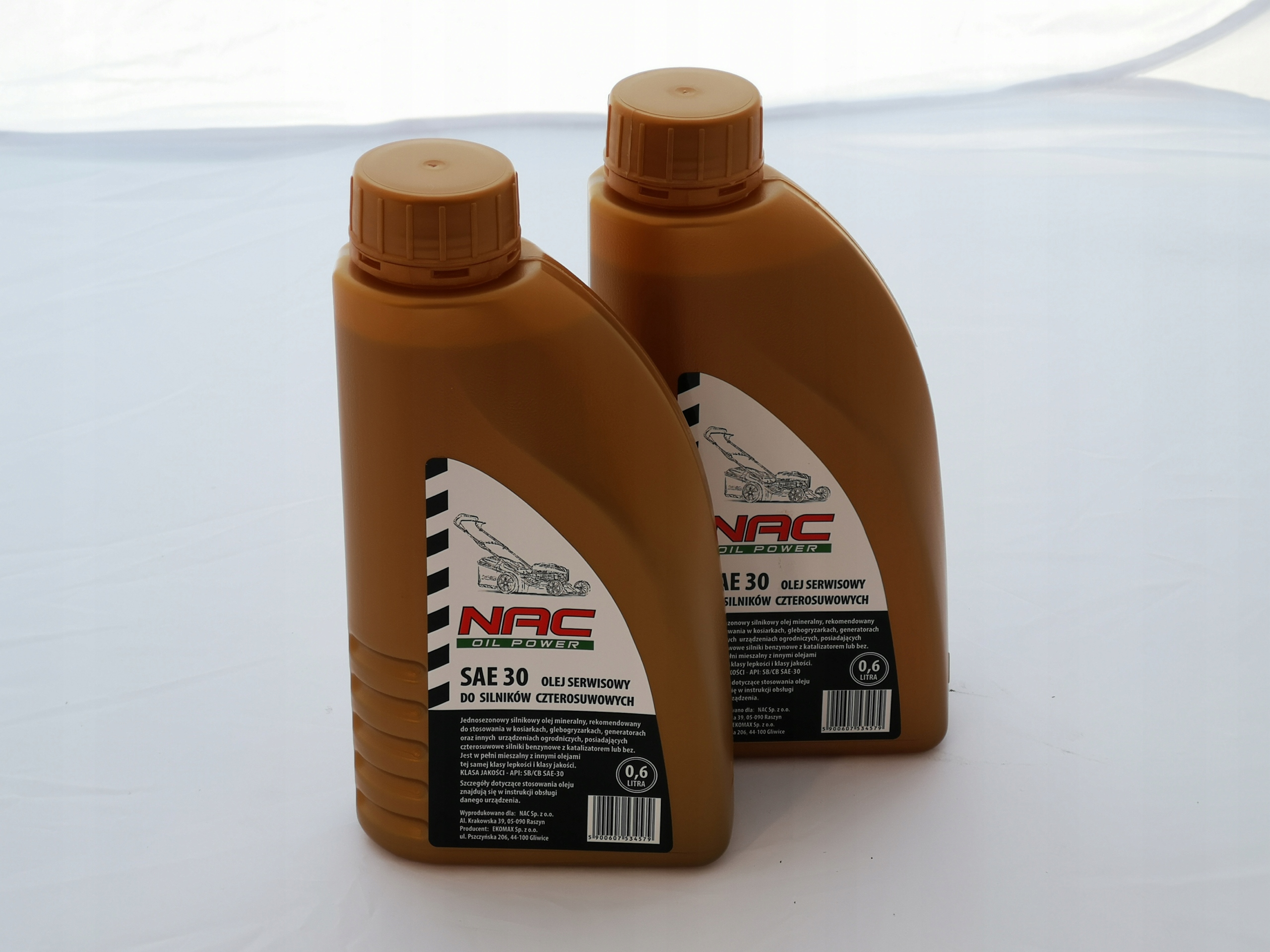 

Olej Do Kosiarek 0,6l Nac Gold 2 Sztuki