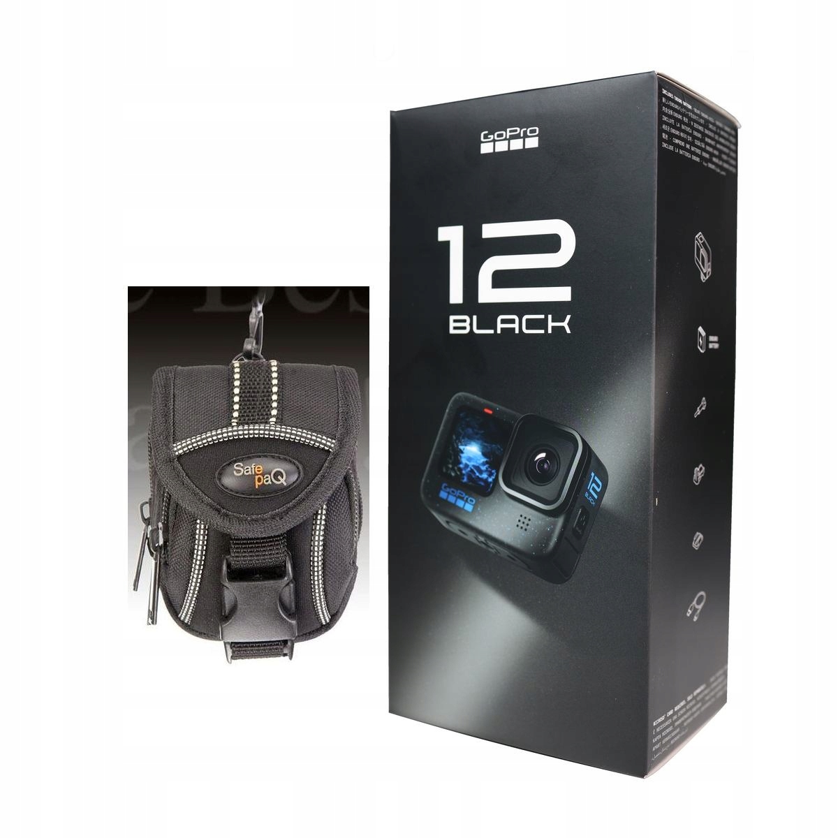 Kamera GoPro HERO12 Safepaq Pouzdro Travenna 170 Bonus