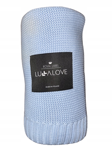 

Bambusowy kocyk Baby Blue 80x100 cm Lullalove