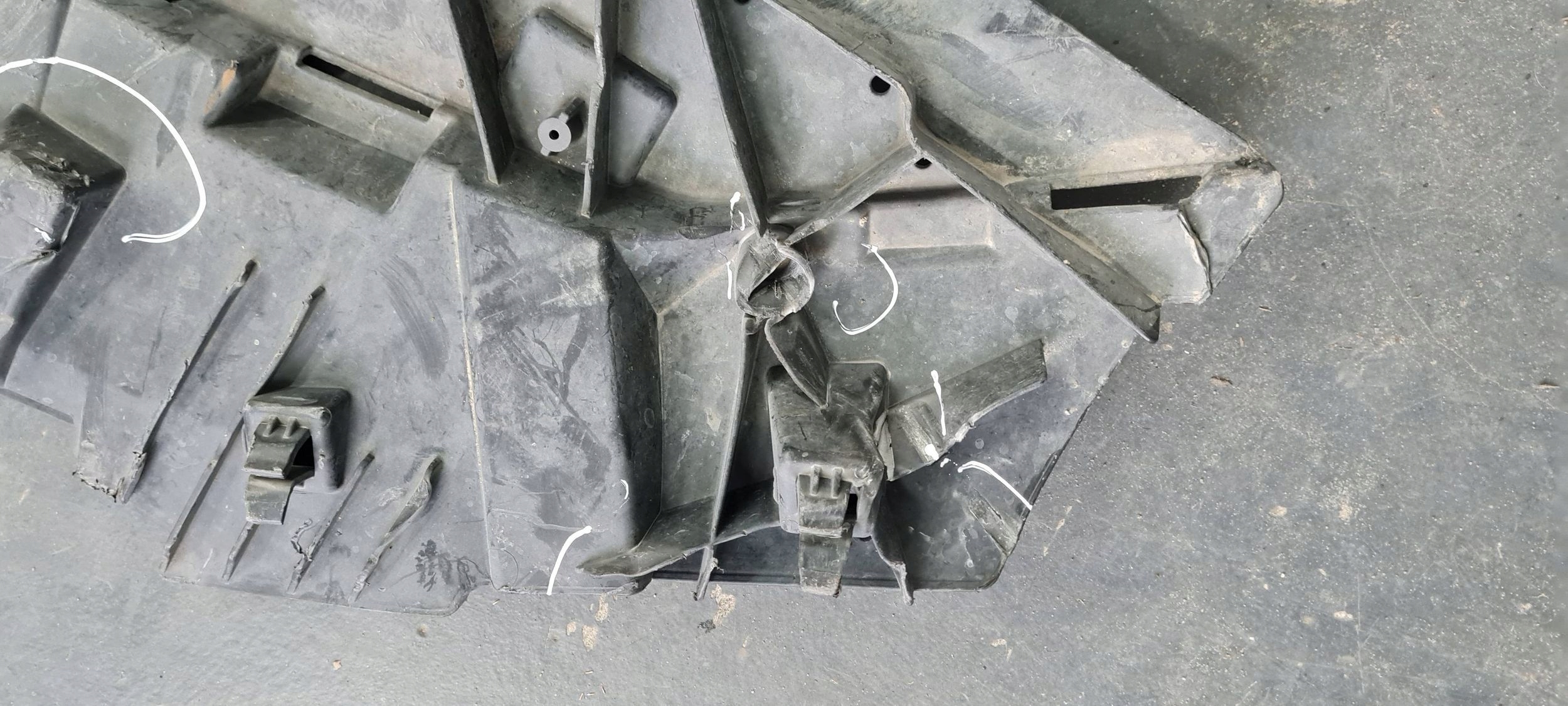 SQ5 80A Q5 Blende Abdeckung abdeckung unter Stoßstange SLINE 80A807233B