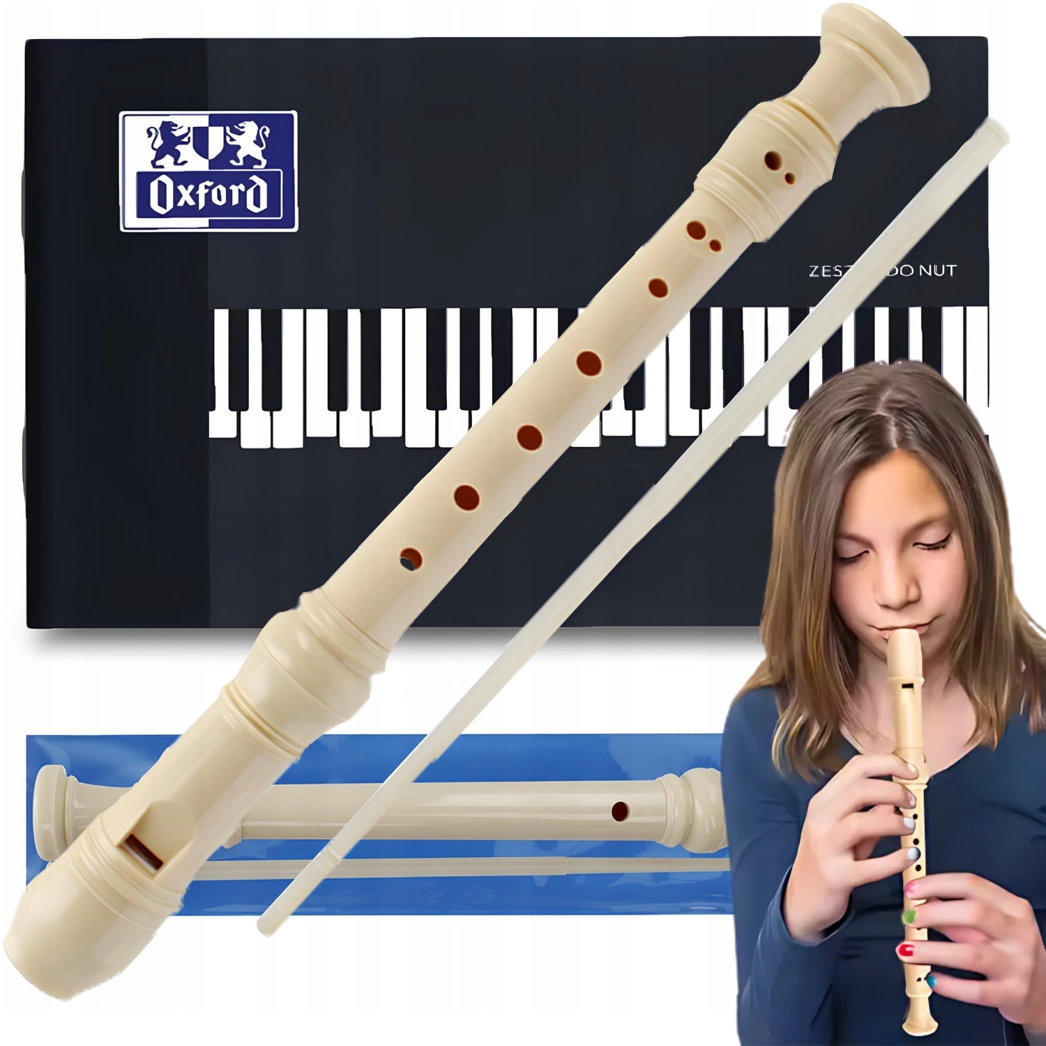 ПРОСТАЯ ФЛЕЙТА ШКОЛЬНАЯ ТЕТРАДЬ СОПРАНО ДЛЯ НОТ С НОТОНОСЦЕМ