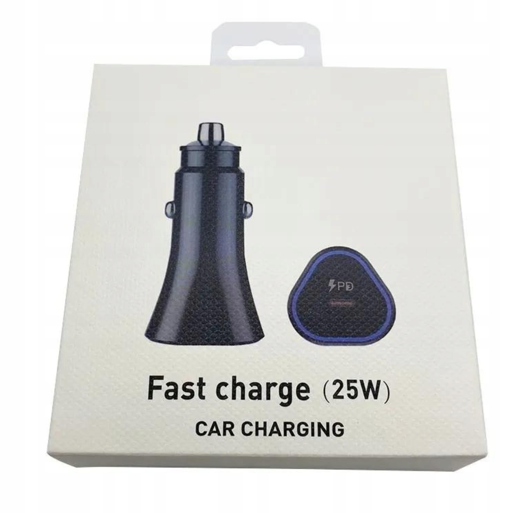 

Szybka Ładowarka Samochodowa 25W Usb-c Kabel 1M