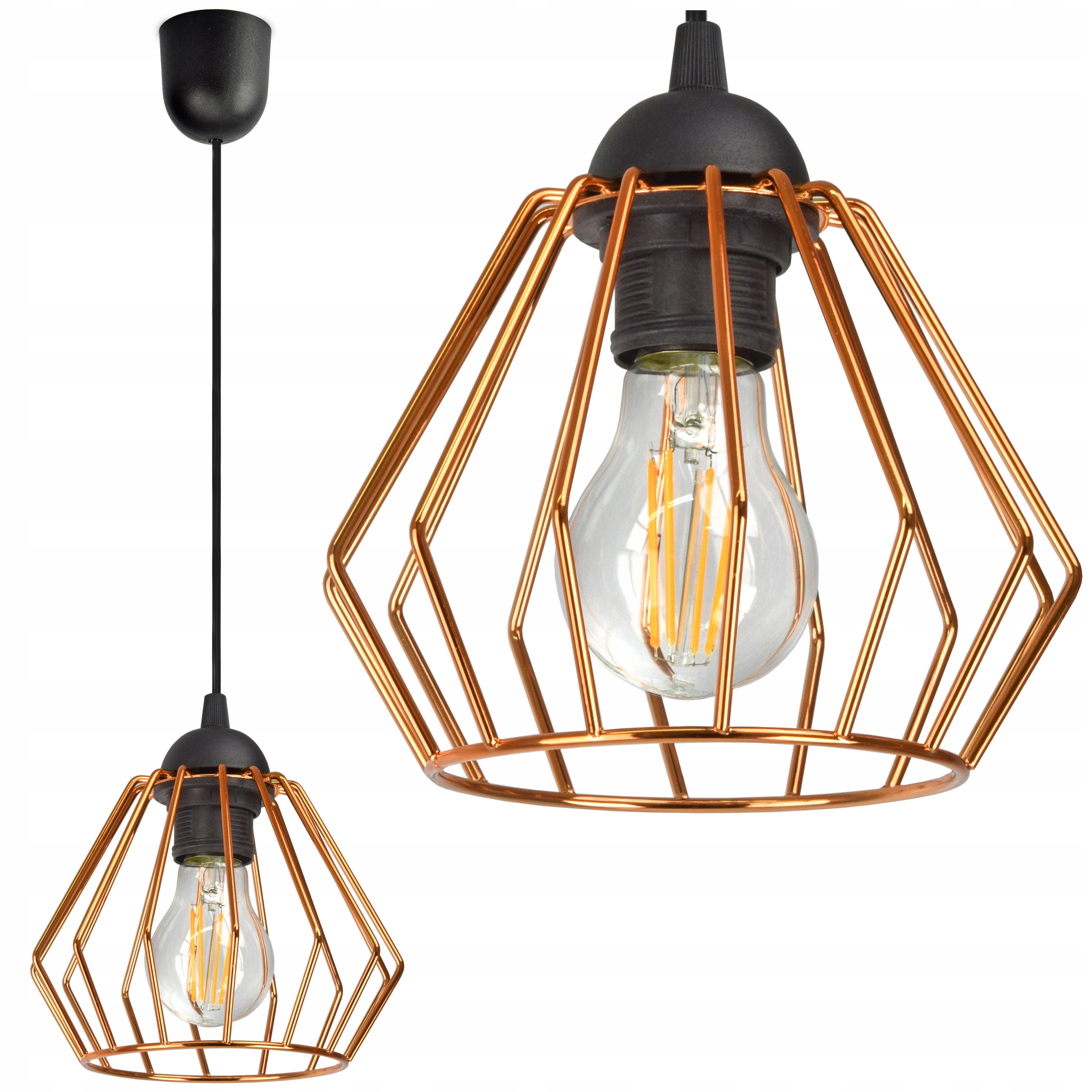 

Lampa Wisząca Sufitowa Żyrandol Brylant Led