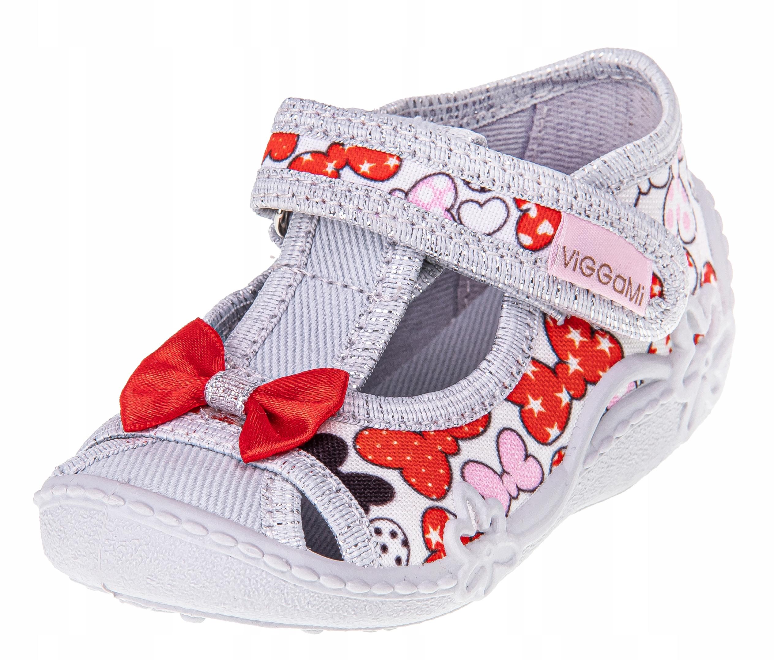 

Viggami Kapcie, Pantofelki Tekstylne Marysia kokar