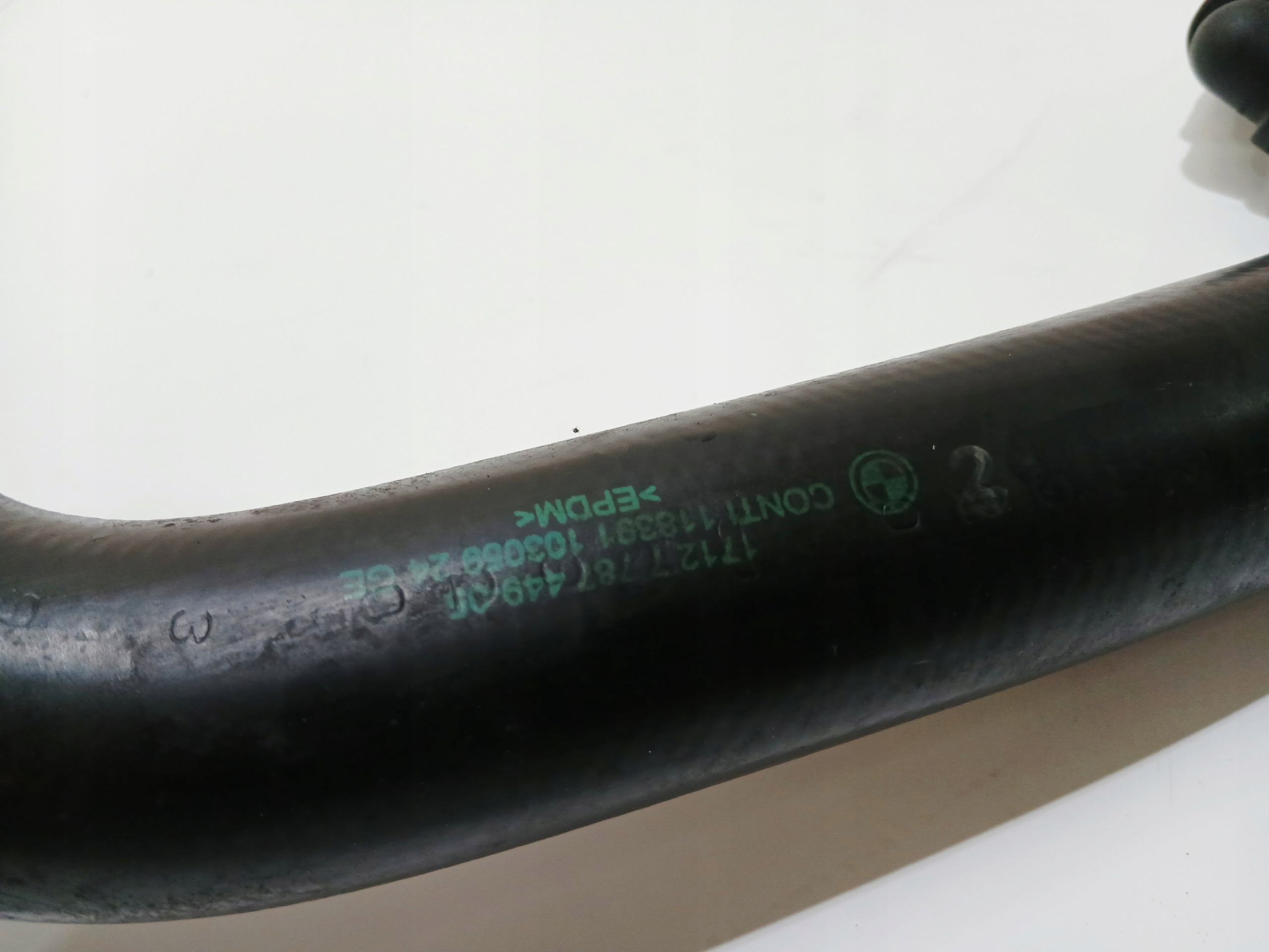 cső tömlő víz BMW E60 E61 3.0D 306D3 7787449