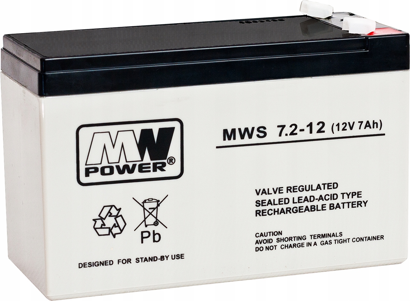 

Akumulator Bezobsługowy Ups 12V 7.2Ah (wymiar 7Ah)