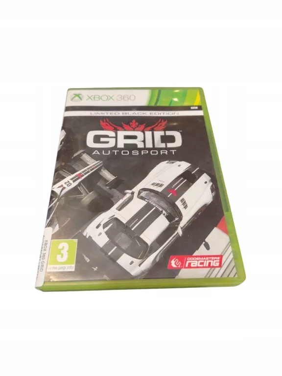 Grid Autosport Limited Black Edition Xbox 360 pudełkowa