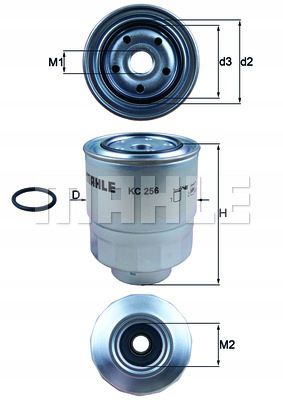 Palivový Filtr KC256D