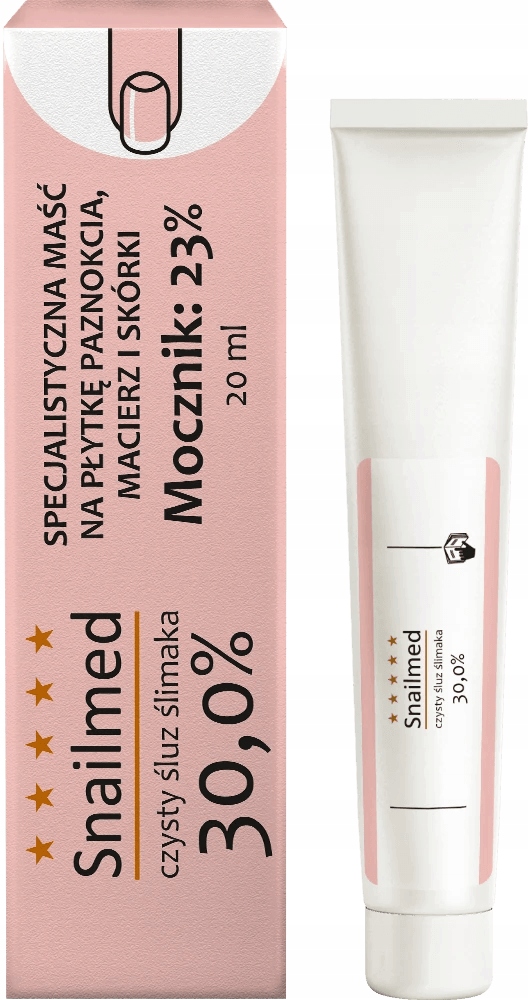 Snailmed Maść pielęgnacyjna do paznokci, regenerująca, śluz ślimaka, 20ml