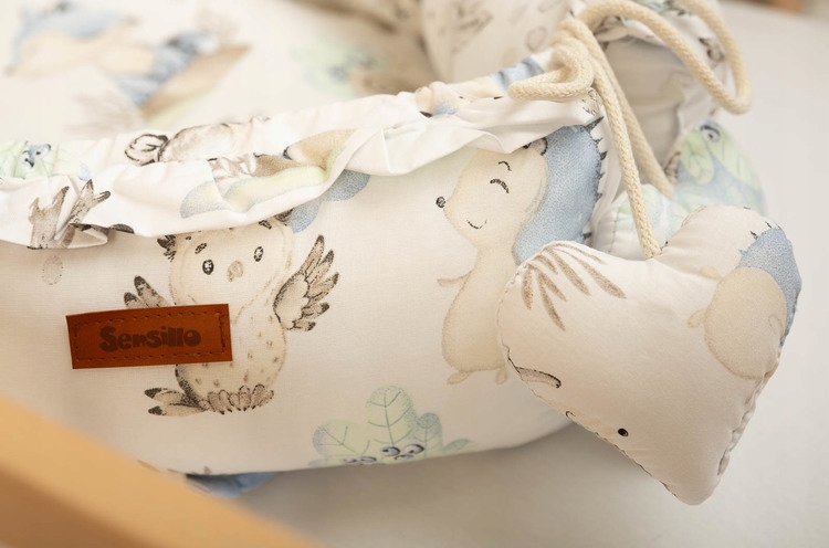 GNIAZDO/KOKON VELVET SPACER NIEBIESKI 80x45 Liczba elementów 2 szt.