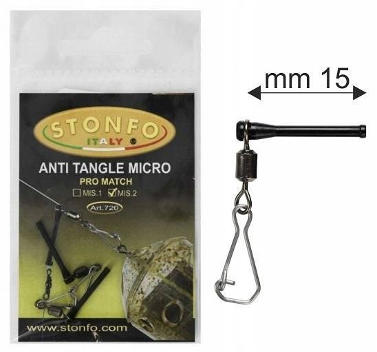 D Rurka Antysplątaniowa Micro 15mm 1x2szt Stonfo